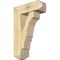 Ekena Millwork Balboa Craftsman Rough Sawn Bracket w/ Offset Brace, Douglas Fir, 8"W x 22"D x 34"H BKT0806X22X34BOA04RDF - alternate 1